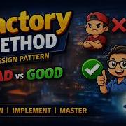 2 Factory Method Design Pattern Bad Vs Good Example