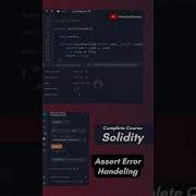 Complete Solidity Course Assert Error Handler