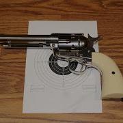 GunTest газобаллонного револьвера UMAREX Colt Single Action Army Мolel 1873 PEACEMAKER