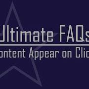 Ultimate FAQ Plugin Show Content On Click