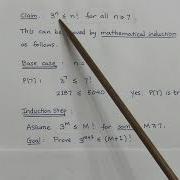 Mathematical Induction Part 02