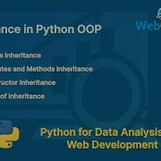 Python 16 Inheritance In Python Learn Object Oriented Programming Concepts Types Of Inheritance