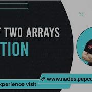 Sum Of Two Arrays Solution