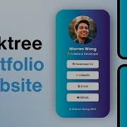 Build A Linktree Portfolio Website With HTML CSS