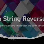SOLVED Java String Reverse HackerRank