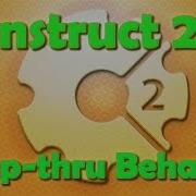 Construct 2 Tutorial The Jump Thru Behavior