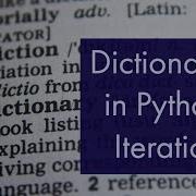 Iterating Over Dictionaries In Python