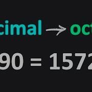 Convert Decimal To Octal EASY