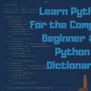 Python Tutorial For Beginners 3 Python Dictionary Example