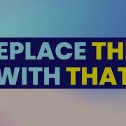 Replace THIS With THAT In JavaScript JQuery DOM Manipulation JavaScript Replace Tutorial