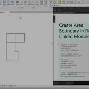 Create Area Boundary In Room Linked