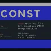 JS Values And Variables Introducing Const The Modern JavaScript Boot Camp