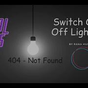 Switch On Off Light Bulb In 404 Page Using HTML CSS