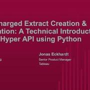 Turbo Charged Extract Creation Modification A Technical Introduction Into The Hyper API