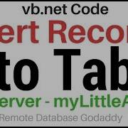 Vb Net Insert Data Into Sql Server Mylittleadmin 3 8 Real Demo