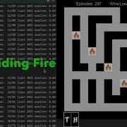 Deep Q Learning AI Robot Navigates Maze With Fire Pit In PyTorch Reinforcement Learning