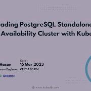 Upgrading PostgreSQL Standalone To A High Availability Cluster With KubeDB