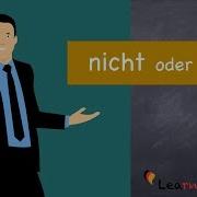 Learn German German Grammar Kein Oder Nicht A1