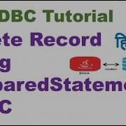 Delete Record Using PreparedStatement JDBC Jdbc Delete Example KK HindiGyan