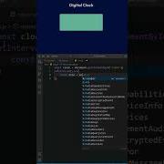 Digital Clock Using JavaScript Programming Javascript Html Css Webdevelopment Html5 Coding