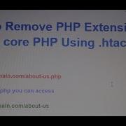 How To Hide PHP Extension From URL In Core PHP Using Htaccess