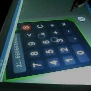 Amilab Multi Touch Calculator Fling Framework