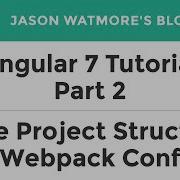 Angular 7 Tutorial Part 2 Create Base Project Structure Webpack Config