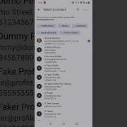 Reading From The Contact List Using JavaScript