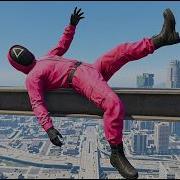 GTA 5 Squid Game Guard Insane Funny Ragdoll Moments 10