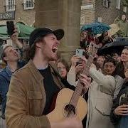 This Is Huge Hozier Playing Take Me To Church With The Crowd Singing Along Busking In Brighton