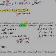 Projectile Motion