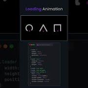Epic Loading Animation With Just HTML CSS Coding Shorts Viralshorts