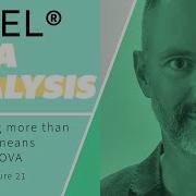 ANOVA For Comparing More Than Two Means Using Microsoft Excel