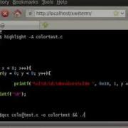 Xwiterm EXtreme Web Interactive Terminal PHP Ajax
