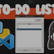 Python To Do List App With GUI Using Tkinter In Visual Studio Code
