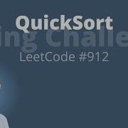 CODING INTERVIEW QUESTION QuickSort