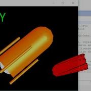 3D Models In Java 3D Beginners Only 8 Flying A Primitive Rocket With Source Code