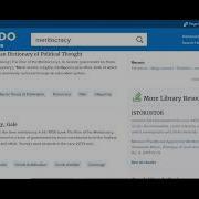 Finding Definitions In Credo Reference