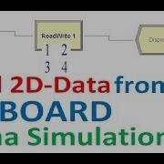 Read 2D Variable From Keyboard Arena Simulation