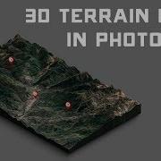 How To Create 3D Maps From Google Maps In Photoshop W 3D Map Generator Terrain Tool