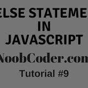 Intro To If Else Statements Conditional Statements Comparison Operators Javascript