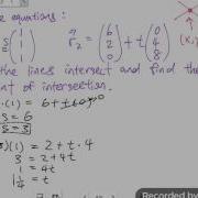 Intersection Of Two Vectors