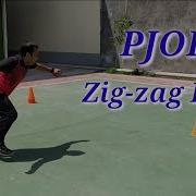 Lari Zig Zag PJOK Kebugaran Jasmani