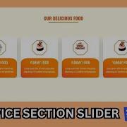 Responsive Service Section Slider With HTML CSS Owl Carousel How To Use Owl Carousel