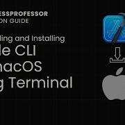 Install Xcode Command Line Tools Xcode CLI From Terminal On MacOS