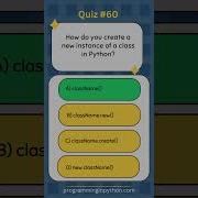Python Quiz 60 What S The Answer Quiz 60 Python Shorts Quiz Codingchallenge