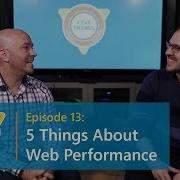 FiveThings About Web Performance