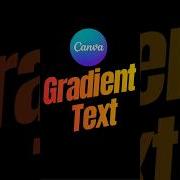 Canva Gradient Text Effect No App Needed Easy Canva Tutorial Canva