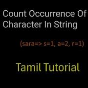 Java Program To Find Count Occurrence Of Each Character In A String Java Interview Question Tamil