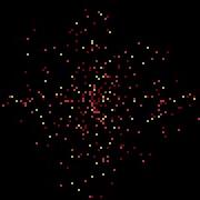 EXPLOSI2 BAS GW BASIC Colored Particle Explosion 2